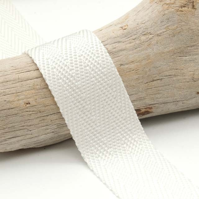 30 mm White Polypropylene Strap - Maison Klem